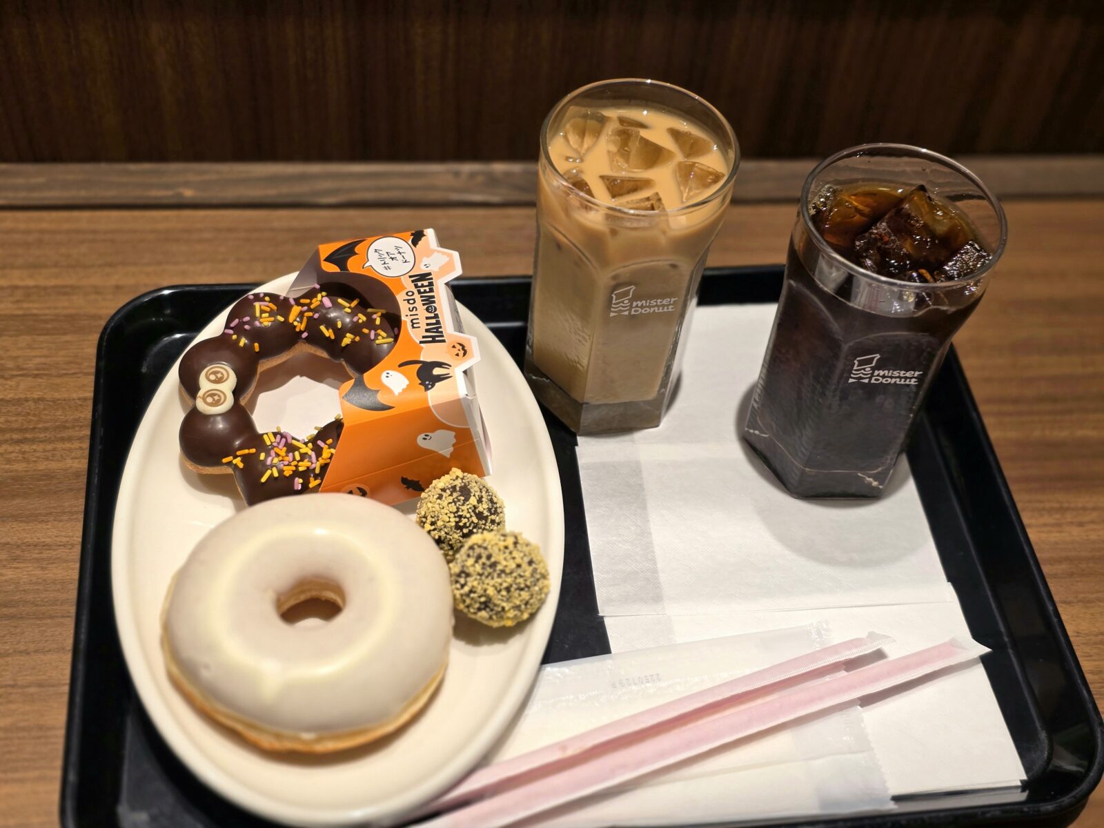 Donuts and coffee